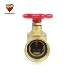 Fire Valve Manufacturer - DN45 Brass Barcelona with Pressure Gauge