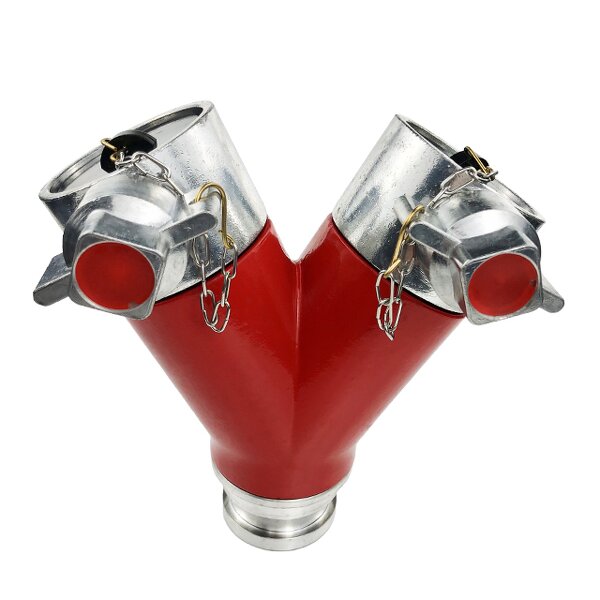 Siamese Wye Manufacturer - Plain Wye with No Gate Valve or Clapper