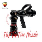 Fire Nozzle Manufacturer - Foldable Multifunction Foam Water Flip Tip