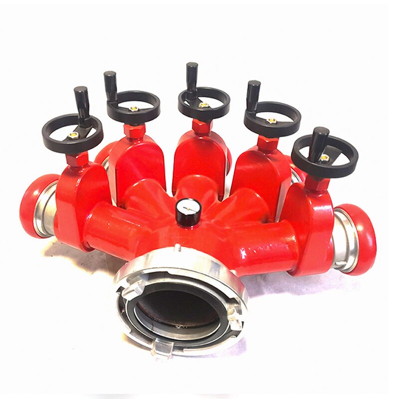 Water Splitter Manufacturer - Five Ways Fire Hose Water Splitters