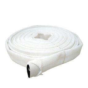 Fire Hose Manufacturer - White 1.5 Inch Double Jacket Fire Hose