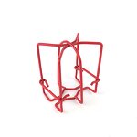 Fire Sprinkler Cage Manufacturer - Red One Piece Powder Coated Cage