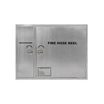 Fire Hose Reel Cabinet Manufacturer - Stainless Steel Double Horizontal