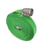 Fire Hose Manufacturer - Green 1.5" X 50' Double Jacket Snowmaking