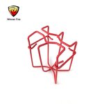 Fire Sprinkler Cage Manufacturer - Red One Piece Powder Coated Cage