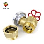 Fire Hose Angle Valve Manufacturer - 2 Inch Brass Oblique with Storz