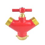 Dividing Breeching Manufacturer - Australia Brass 65mm FBT Inlet Outlet