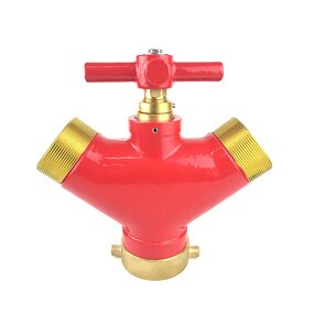 Dividing Breeching Manufacturer - Australia Brass 65mm FBT Inlet Outlet