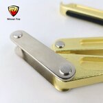 Hose Clamp Manufacturer - Gold Color Fire Hose Strangler Clamp