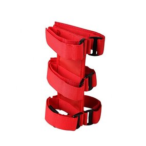 Fire Extinguisher Holder Manufacturer - Red Roll Bar Holder for Jeep Wrangler
