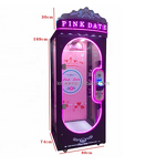 Claw Machine Manufacturer - PINK DATA Luxury Metal Acrylic Construction