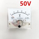 Voltmeter Manufacturer - 85C1 DC 50V Analog Pointer Voltmeter
