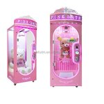 Claw Machine Manufacturer - PINK DATA Luxury Metal Acrylic Construction