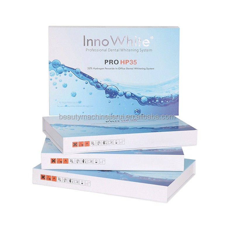 Professional 25% or 35% Hydrogen Peroxide Teeth Whitening Gel Syringe Dental Bleaching Gel