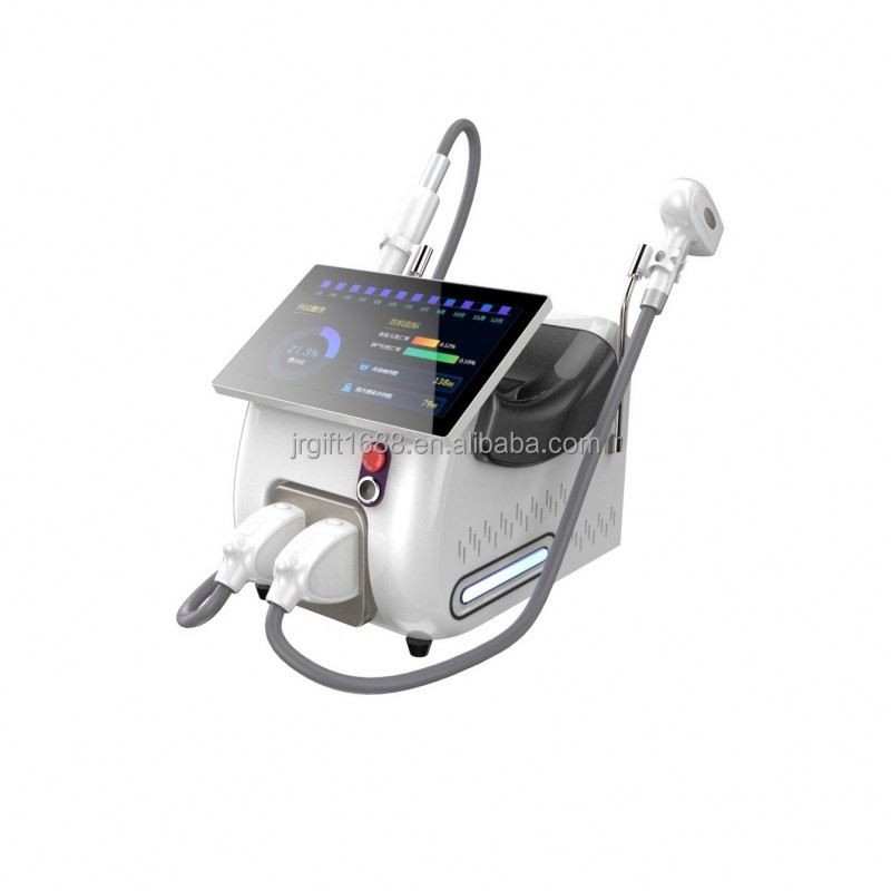 2024 New Arrival Portable Diode  808nm 2 in 1 Hair Removal Tattoo Removal Skin Rejuvenation Machine