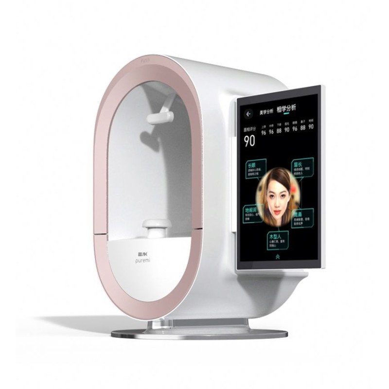 Mirror Scanner 3D Facial Skin Analyzer Machine Digital Skin Beauty Analyzer Tester with Screen