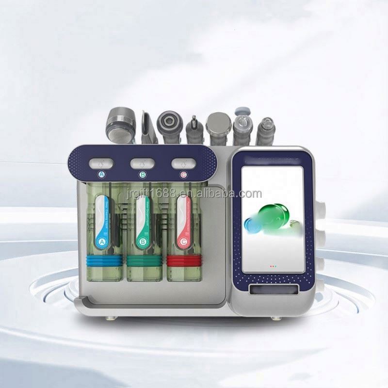 7 in 1 Portable Ultrasonic Rf High Frequency Facial Beauty Machine Beauty Salon Equipment for Sale