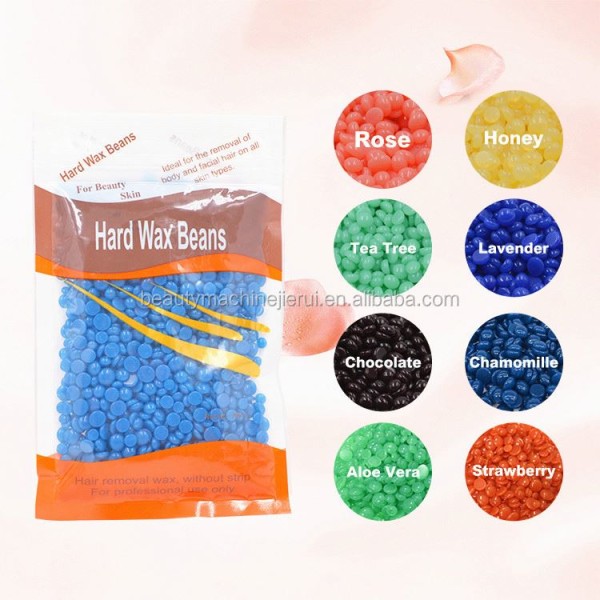 Wax Beads for Hair Removal Painless Salon Hard Wax Beans Eyebrow Facial at Home Wax Beans