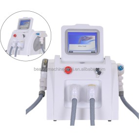 OPT IPL+RF+ND Yag Laser Multi Function Tattoo Removal Laser Painless Hair Removal Machine