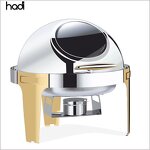 Chafing Dish Manufacturer - Gold Rectangular Non-Electric Food Warmer