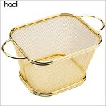 Bread Basket Manufacturer - Stainless Steel Square French Fries Holder