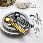 Cutlery Set Manufacturer - 18/10 Gold Wedding 304 Stainless Steel Set
