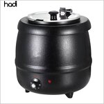 Soup Warmer Manufacturer - Hospital Stainless Steel Silver 11 Liter Pot