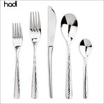 Flatware Set Manufacturer - Modern 304 Stainless Steel Silver Dinnerware