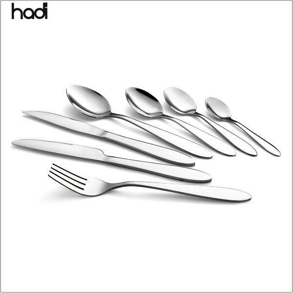 Dinnerware Set Manufacturer - Best Selling Silver Stainless Steel Set