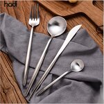 Dinnerware Set Manufacturer - Best Selling Silver Stainless Steel Set