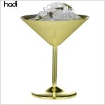 Cocktail Goblet Manufacturer - Elegant 160ML Gold Copper Plated Glass