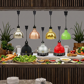 Food Heat Lamp Manufacturer - Electric Colorful Buffet Food Warmer Lamp