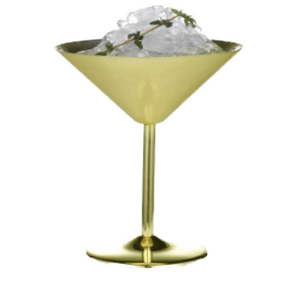Martini Wine Cup Manufacturer - Luxury Golden High Quality Goblet