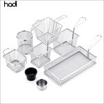 French Fries Basket Manufacturer - Wholesale with Rattan Storage Holder