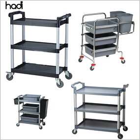 Service Trolley Manufacturer - Buffet 3 Tier Foldable Kitchen Trolley