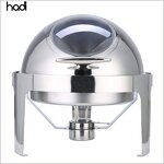 Chafing Dish Manufacturer - Hotel Restaurant Round Gold Food Warmer