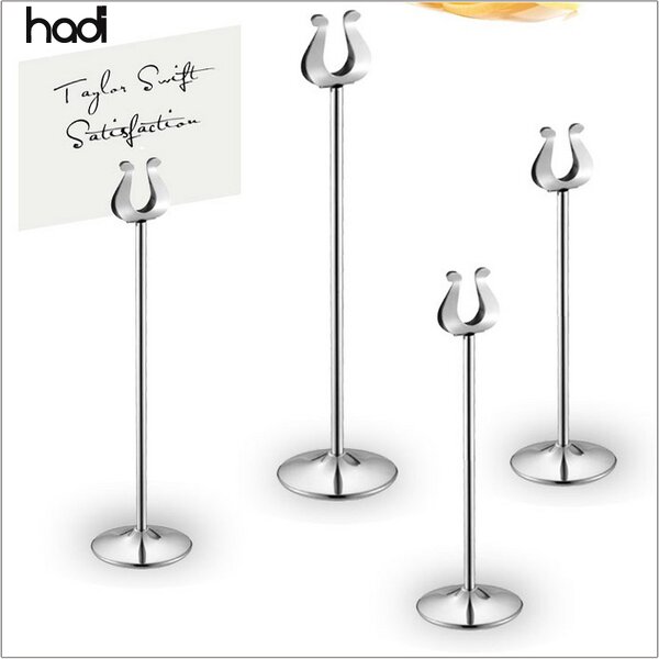 Table Number Holder Manufacturer - Hotel Buffet U Shape Stainless Steel