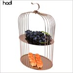 Cake Stand Manufacturer - Rose Gold 3-Tier Birdcage Elegant Stand