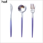 Cutlery Set Manufacturer - Commercial Gold Plated Stainless Steel Set