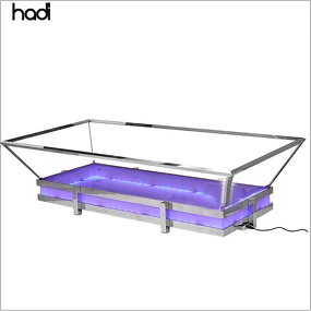 Ice Bucket Manufacturer - Commercial Sea Food Acrylic Plastic Led Cooler