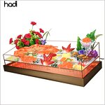 Ice Bucket Manufacturer - Commercial Sea Food Acrylic Plastic Led Cooler