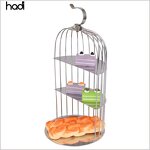 Cake Stand Manufacturer - Rose Gold 3-Tier Birdcage Elegant Stand