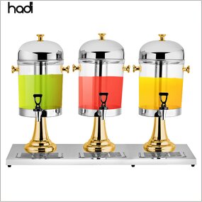 Beverage Dispenser Manufacturer - Bulk Cheapest 3 Gallon Pineapple Glass