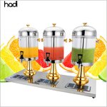 Juice Dispenser Manufacturer - Triple Commercial Fruit Juice Dispenser