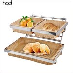 Bread Basket Manufacturer - Commercial Round Basket with Cover
