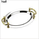 Serving Plate Manufacturer - Wholesale Arab Mirror Metal Plates Tray