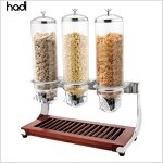 Cereal Dispenser Manufacturer - Hot Sell Modern Acrylic Bulk 3 Head