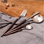 Cutlery Set Manufacturer - Commercial Gold Plated Stainless Steel Set