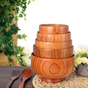 Wood Bowl Manufacturer - High Quality Olive Wood Eco-Friendly Bowl