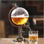 Beer Dispenser Manufacturer - Glass Round Table Top Draft Globe Tower